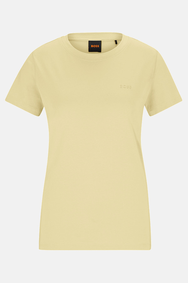 ΓΥΝΑΙΚΕΙΑ ΜΠΛΟΥΖΑ T-SHIRT BOSS - 743 ΚΙΤΡΙΝΟ